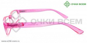 Корригирующие очки Vizzini Без покрытия 001 Розовый