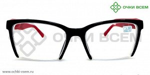 Корригирующие очки Восток Без покрытия 6636 Красный
