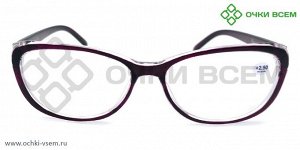 Корригирующие очки FARSI Без покрытия A2828 Фиолетовый