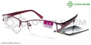 Корригирующие очки FABIA MONTI Антиблик FM0107 Розовый