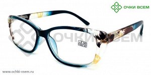 Корригирующие очки Восток Без покрытия 6637 стекло Синий