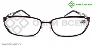 Корригирующие очки FABIA MONTI Антиблик FM0801 Бордовый