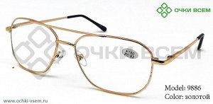 Корригирующие очки Восток Без покрытия 9886 Золотой