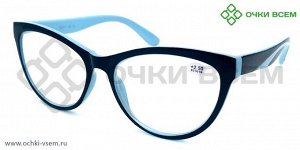 Корригирующие очки FARSI Без покрытия A8844 Голубой