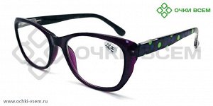 Корригирующие очки FABIA MONTI Без покрытия FM0518 Фиолетовый