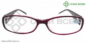 Корригирующие очки Восток Без покрытия 1312 Бордовый