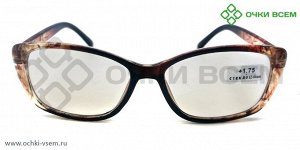 Корригирующие очки Восток Фотохромное 6637 Коричневый
