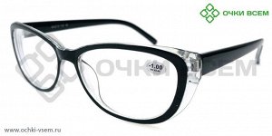 Корригирующие очки FARSI Без покрытия A2828 Черный