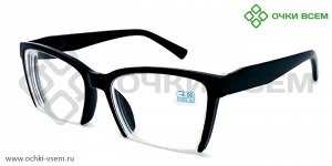 Корригирующие очки Восток Без покрытия 6636 Черный