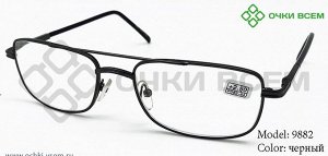 Корригирующие очки Восток Без покрытия 9882 Черный