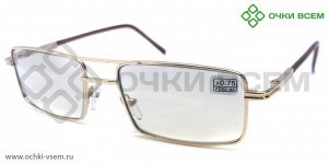 Корригирующие очки Восток Фотохромное 9884 Золотой