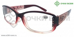 Корригирующие очки FABIA MONTI Без покрытия FM0621 Коричневый