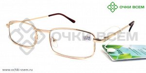 Корригирующие очки Vizzini Без покрытия 0899 Золотой