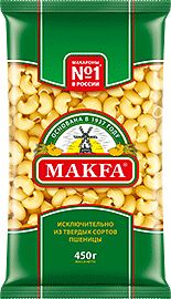 Макароны "Макфа" Улитки 400г 1/20, шт