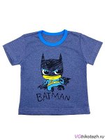 Фуфайка BATMEN / Индиго / к.рук