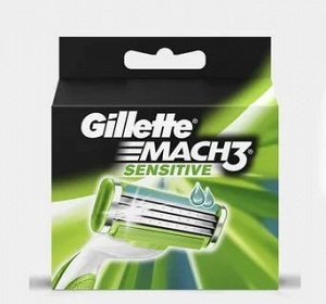 GILLETTE  MACH3 Sensitive кассета 1шт