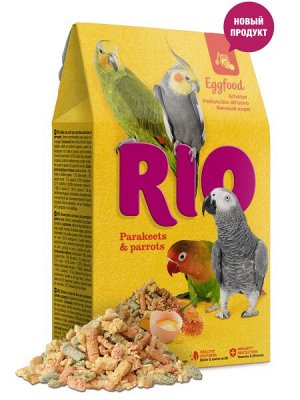 RIO Яичный корм для средних и крупных попугаев 250гр