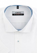 Сорочка мужская короткий рукав GREG 100/101/6255/C/1p