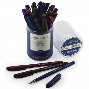 Ручка шариковая неавтомат масляная Softwrite Original 0,5 мм синя...