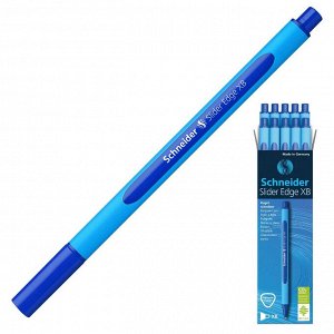 Ручка шариковая неавтоматическая SCHNEIDER Slider Edge XB синяя 1...