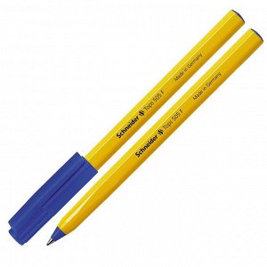 Ручка шариковая неавт SCHNEIDER Tops 505 F однораз. син ст. 0,3мм...