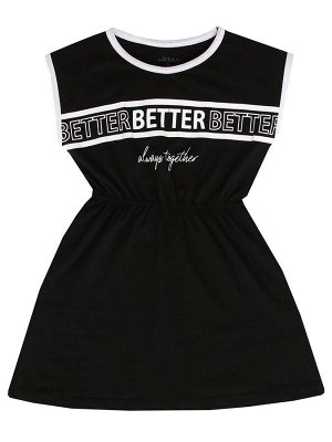 Платье для девочек "Better black"