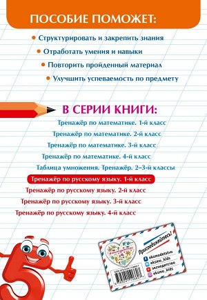 Щеглова И.В. Тренажер по русскому языку. 1 класс