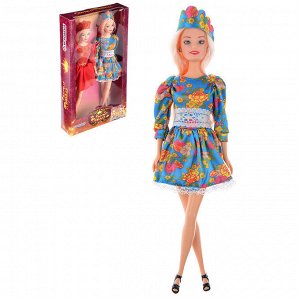 Кукла Кукла; Бренд: ИГРОЛЕНД; Материал: пластик; Размер: 29 см (17х31х5 см Кукла - любимая игрушка каждой девочки. Очаровательная куколка с хвостом русалки порадует малышку и доставит ей много удоволь