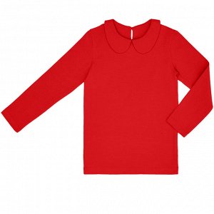 Красная блузка с длинным рукавом 8-9