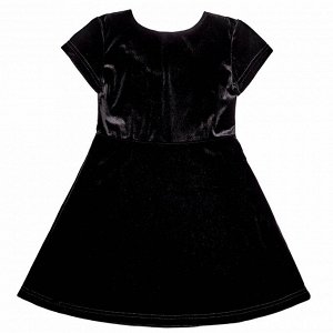 Черное платье бархатное 2-3
