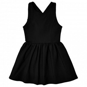 Черное платье-сарафан 2-3