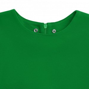 Зеленое платье с воротничком 12