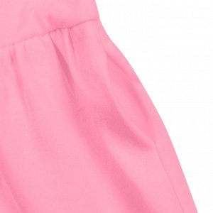 Розовое платье с длинным рукавом 2-3