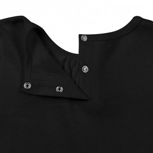 Черное платье с длинным рукавом 2-3