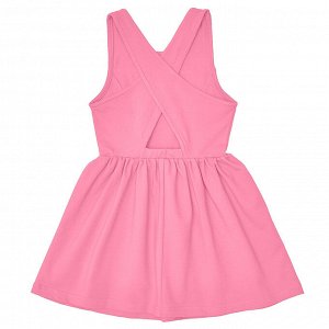 Розовое платье-сарафан 2-3