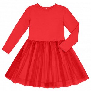Красное платье нарядное 2-3