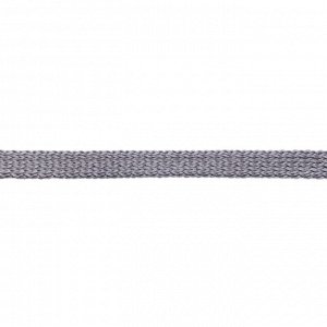 Шнур 34 Ф плоский шир. 7 мм серый (64)