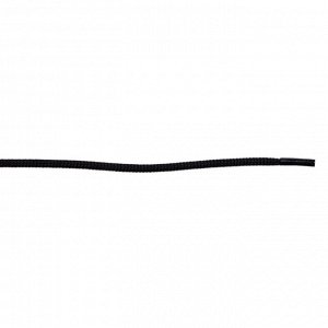 Шнурки тип 0 дл. 100 см черный диам. 3