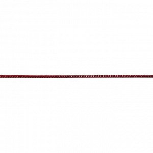 Шнур люрекс* диам. 1.5 мм красный