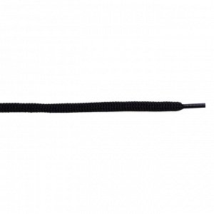 Шнурки тип 2 дл. 100 см черные шир.4 мм