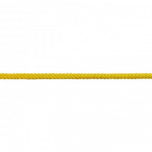 Шнур 36 Ф круглый диам. 4,5 мм желтый (93)