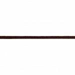 Шнур 36 Ф круглый диам. 4,5 мм коричневый (72)