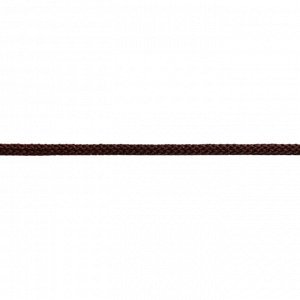 Шнур 36 Ф круглый диам. 4,5 мм коричневый (72)