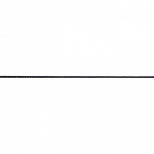 Шнур для мокасин 1с16 на бобине шир. 1,5 мм чёрный