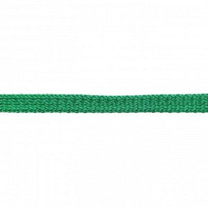 Шнур 34 Ф плоский шир. 7 мм зелёный (57)