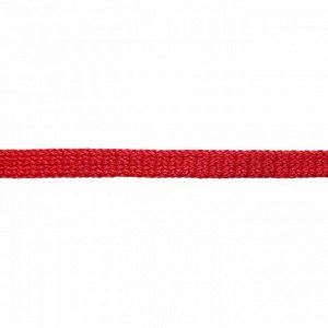 Шнур 34 Ф плоский шир. 7 мм красный (45)