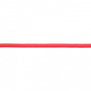 Шнур 36 Ф круглый диам. 4,5 мм розовый люминесцентный (265)