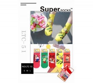 Детские носки super socks ltc-51 хлопок арт.1