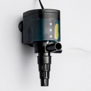 Помпа водяная PUMP 009, с LED подсветкой 1800л/ч 25ватт