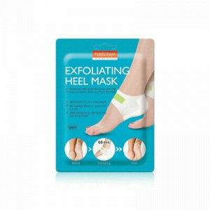 Purederm Exfoliating Heel Mask Пиллинг-маска для пяток, 1 пара 69гр